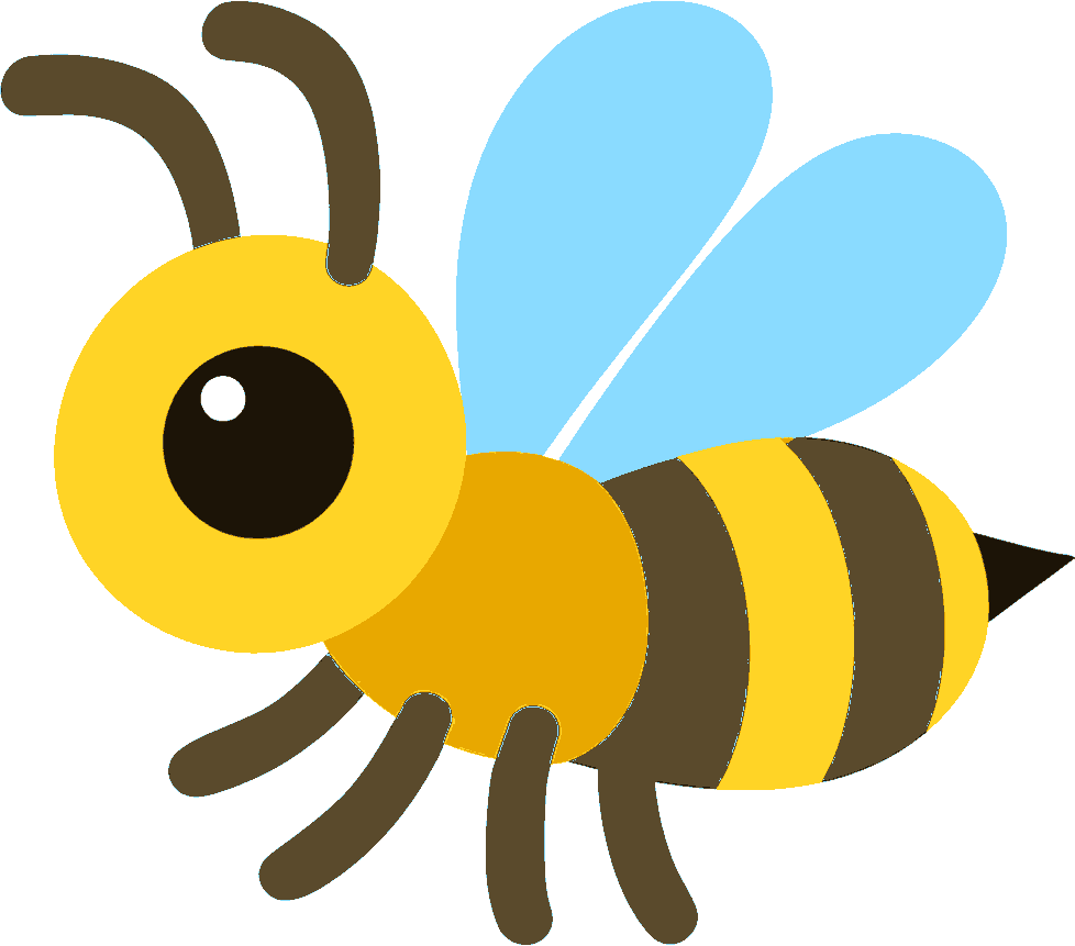 Mascote do Colmeia, uma abelhinha